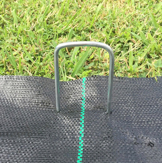 15cm Weed Matt pegs x100